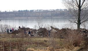 Река Дунав по границата с Румъния