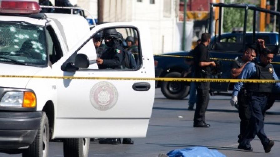 В Мексико насилието, упражнявано от наркобандите е ежедневие