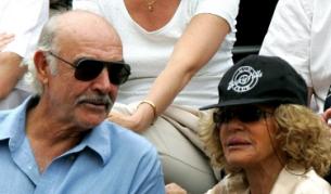 Шон Конъри и съпругата му Мишелин