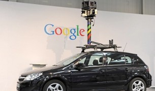 Автомобил, използван за заснемане на улици за системата "Гугъл Стрийт вю"