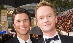 Нийл Патрик Харис (вдясно) и Дейвид Бъртка