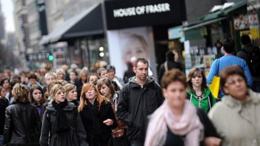 В Лондон: Бърза лента за пешеходците