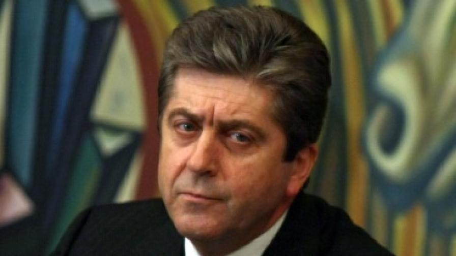 Президентът Геоги Първанов