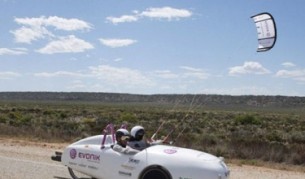 Автомобил на... вятър