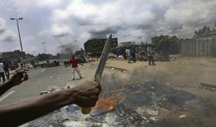 Сблъсъците са ежедневие и в столицата Абиджан