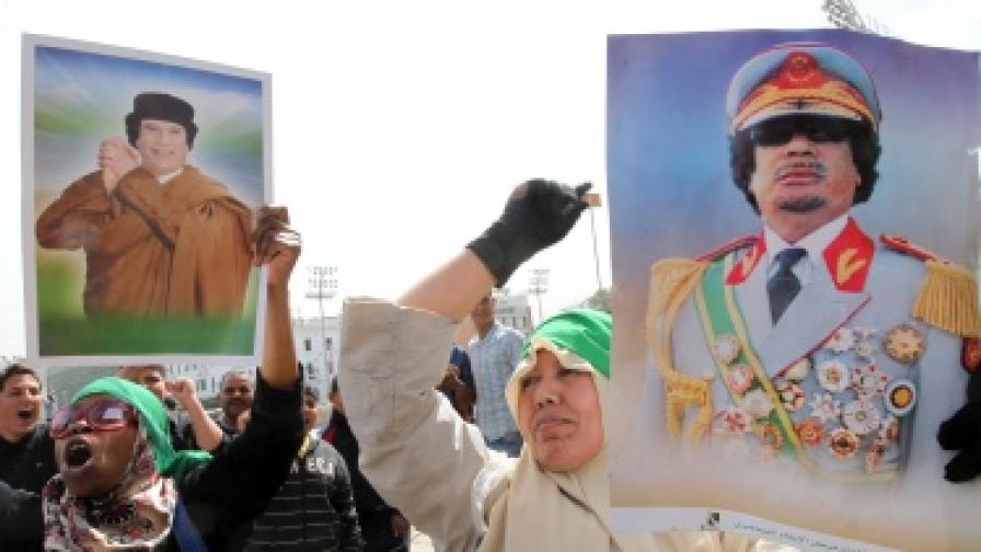 Кадафи: Ще ги разгромим