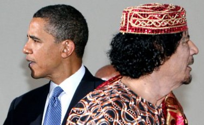 Кадафи прати послание на Обама