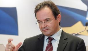 Гръцкият финансов министър Георгиос Папаконстантину