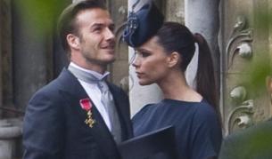 Дейвид и Виктория Бекъм на сватбата на принц Уилям и Кейт Мидълтън