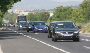 Силен трафик към морето през уикенда