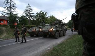 Войници от КейФОР контролират граничните пунктове в Северно Косово