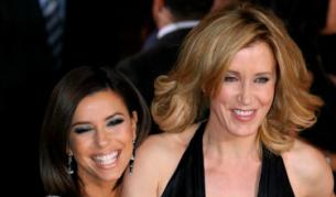 Звездите от тв сериала "Отчаяни съпруги" Ева Лонгория и Фелисити Хъфман