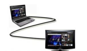 Как да свържем лаптопа с телевизора си