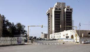 Част от "Зелената зона" в Багдад