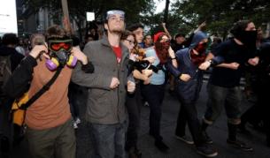 Участници в "Окупирай Уолстрийт"