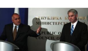 Премиерът Борисов представя пред журналисти директора на Сикрет сървис на САЩ Марк Съливан