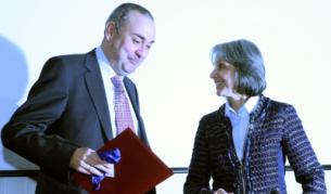 Избраният вицепрезидент Маргарита Попова и Главният прокурор Борис Велчев участваха в конференцията на ОЛАФ в София