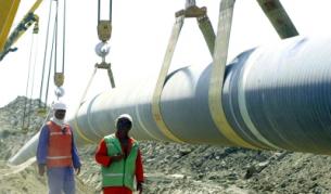 Строеж на газопровод в Азербайджан