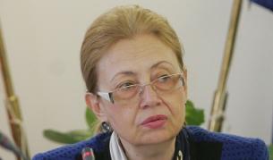 Председателстващият Висшия съдебен съвет Анелия Мингова по време на заседание на съвета