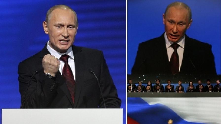 Владимир Путин управлява Русия като гигантски битпазар