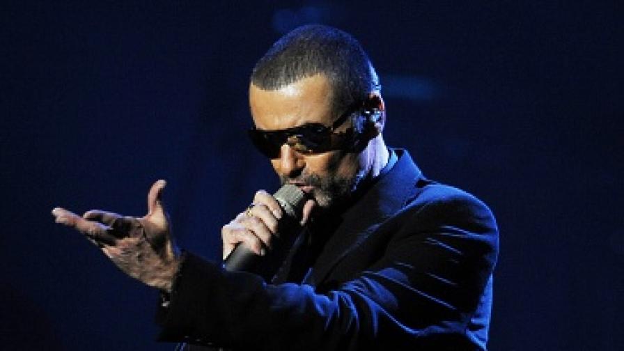 Джордж Майкъл на концерта в Чехия