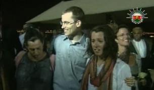 Двама американски стопаджии, които бяха арестувани в Иран за шпионаж и незаконно влизане в страната 2011 г., бяха освободени през септември