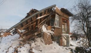 Голяма част от с. Бисер, Харманлийско, е в руини след голямото наводнение преди дни