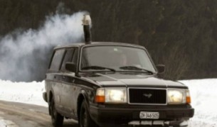 Печка на дърва в колата? Може...