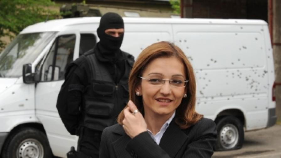 Министърът на вътрешните работи на Република Македония Гордана Янкулоска