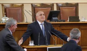 Бойко Борисов в парламента: Ако някой трябва да се плаши от дебати, това сте вие, БСП