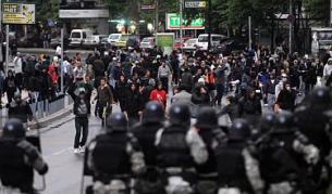 Убийството на петима македонци доведе до напрежение и безредици в Скопие