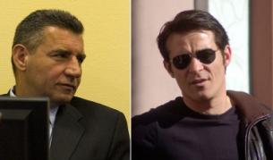 Анте Готовина (вляво) и Горан Вишнич