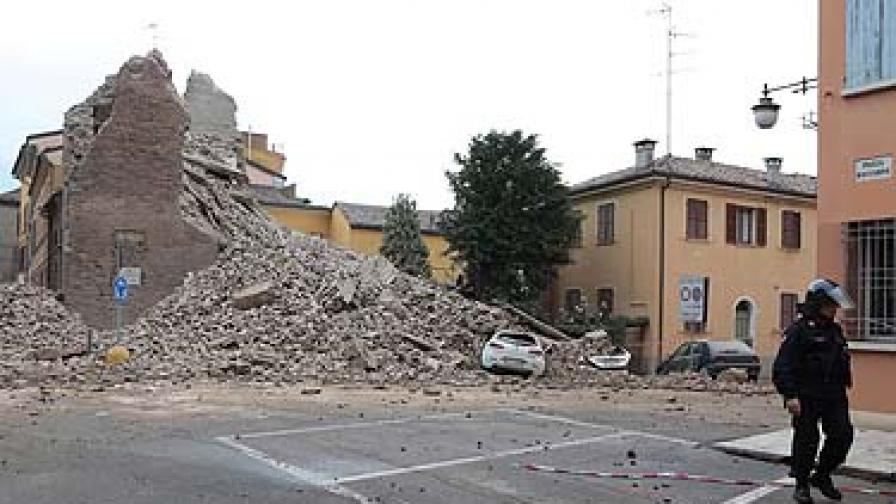 Земетресението в Италия нанесе много повече щети