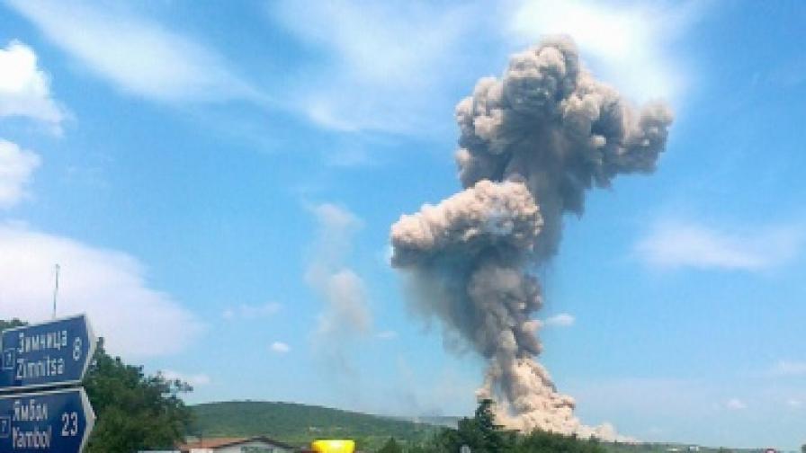 Мощни взривове избухнаха на 5 юни в района на "Петолъчката", Сливенско