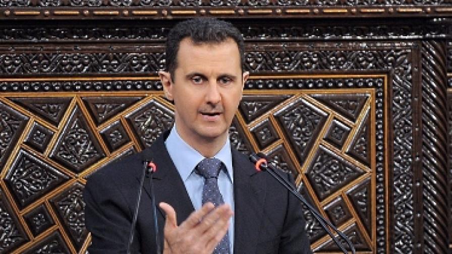 Асад: Няма да позволя война с Турция