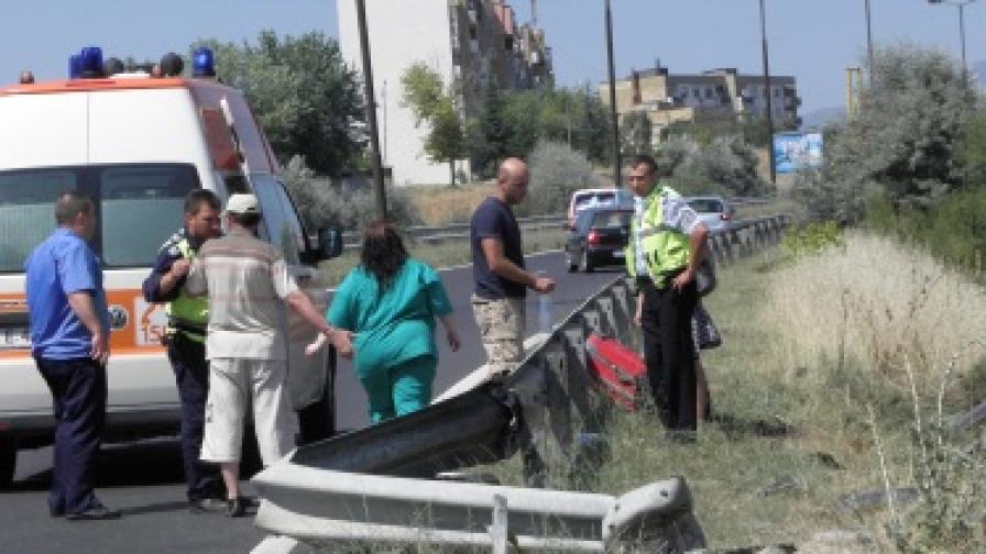 Четирима с опасност за живота след катастрофа в Пловдив