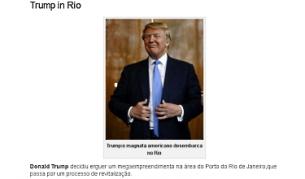 Доналд Тръмп ще строи в Рио заедно с българи