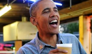 Обама вари бира в Белия дом 