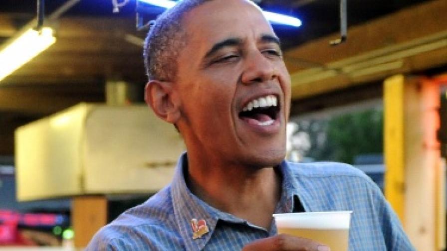 Обама вари бира в Белия дом 