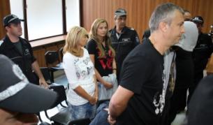 Цитрусовият бос Сотир Янков,съпругата Елена и дъщеря му Мария