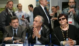 Тошо Тошев на срещата с еврокомисаря Нели Крус