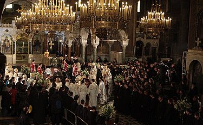 Заупокойната Света литургия и опело на Патриарх Максим