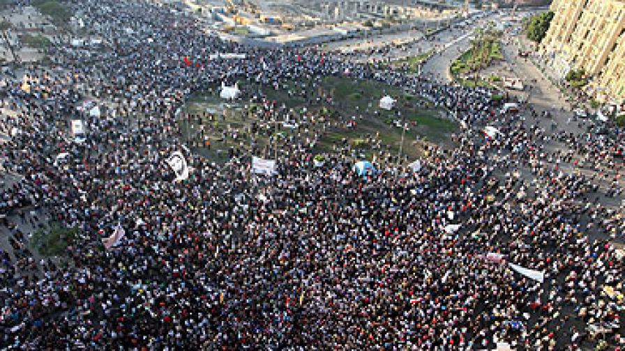 Протестът на площад "Тахрир" в Кайро