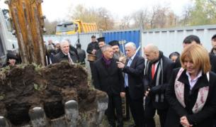 Началото на изграждане на участъка от метрото бул. "Цариградско шосе" –ж.к "Дружба- Летище", започна през ноември
