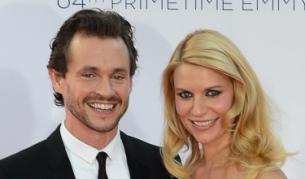 Клеър Дейнс със съпруга си Хю Данси