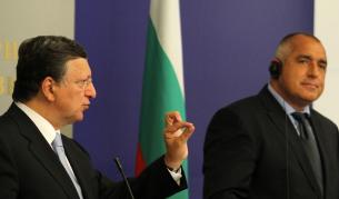 Жозе Мануел Барозу на работно посещение в София на 31 авуст 2012 г.