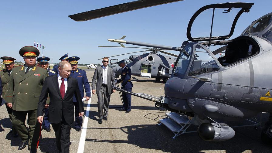 Путин ще ходи на работа с хеликоптер