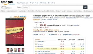 Бум на продажбите на "1984" на Джордж Оруел 