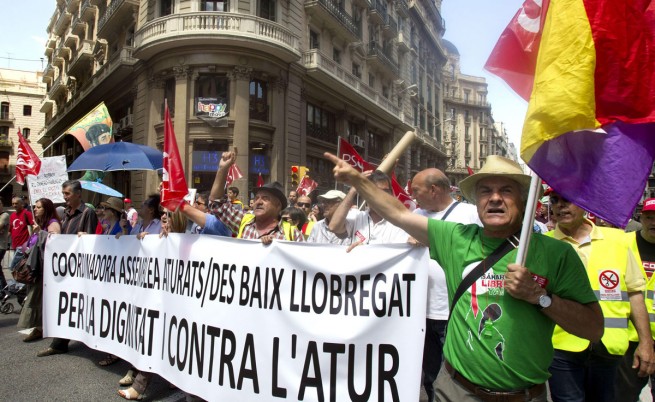 В 28 града в Испания протестираха срещу мерките за икономии