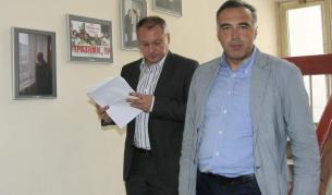Антон Кутев заедно с лидера на БСП Сергей Станишев